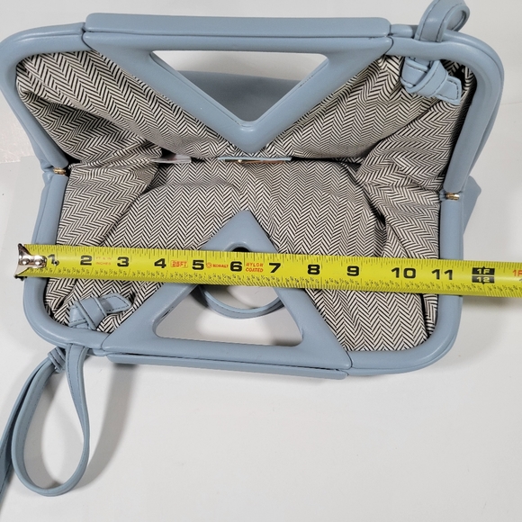 Moda Luxe Purse Blue Never Used - Picture 6 of 9